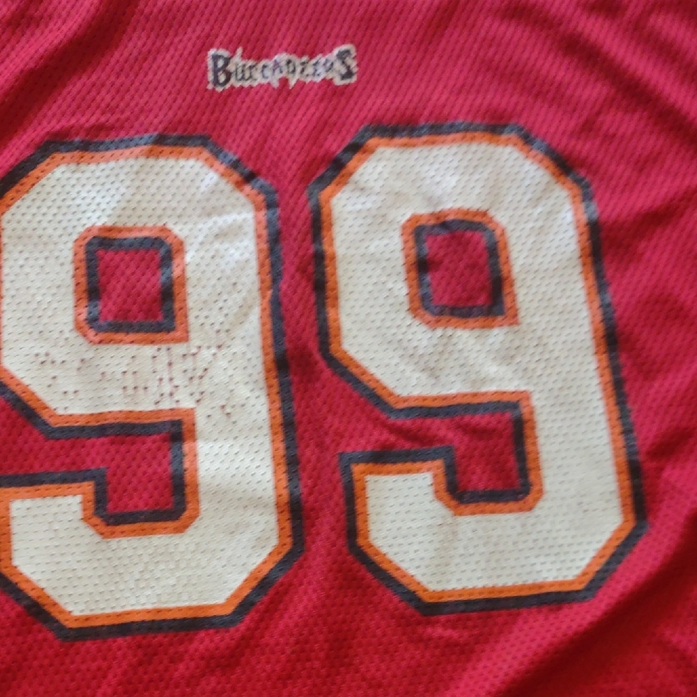 Reebok Red and Black Athletic Jersey - Picture 11 of 16